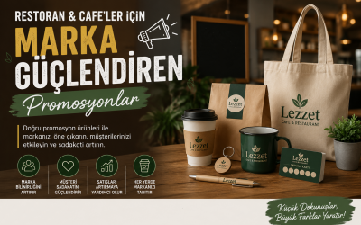 Restoran & Cafe’ler için Marka Güçlendiren Promosyonlar