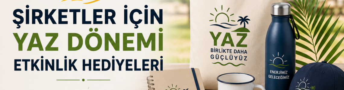Şirketler İçin Yaz Dönemi Etkinlik Hediyeleri